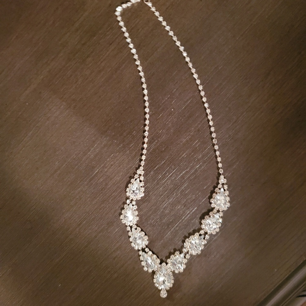 Rhinestone necklace